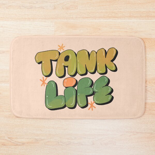 Item preview, Tank Life (Green) designed and sold by yellowflowerhut.