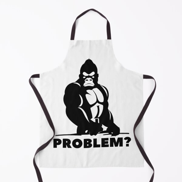 Item preview, Problem Gorilla Funny Gorilla Sarcastic Strong Man, Gym Humor designed and sold by HYPNK.