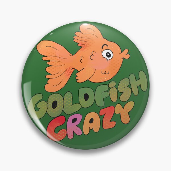 Item preview, Goldfish Crazy (Green) designed and sold by yellowflowerhut.