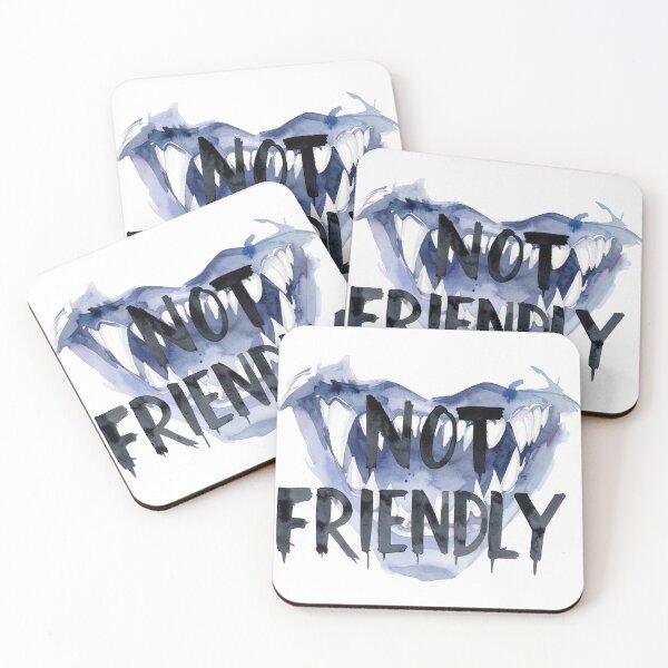 Item preview, Not friendly, beware, it bites! designed and sold by LiskoDesign.