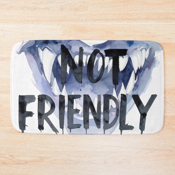 Item preview, Not friendly, beware, it bites! designed and sold by LiskoDesign.