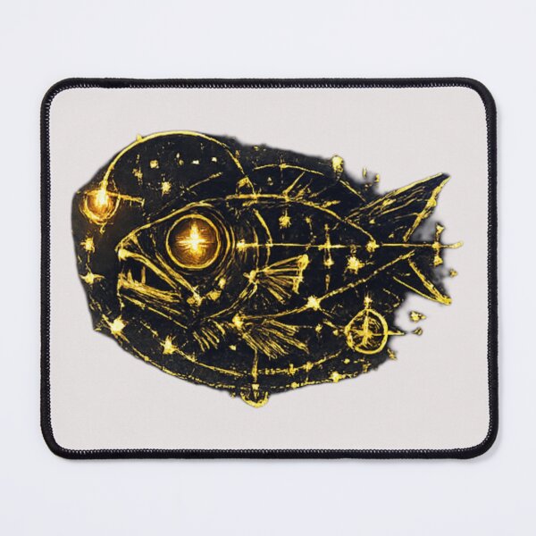 Item preview, Lanternfish and deep ocean ecosystems designed and sold by DamioPolArt.
