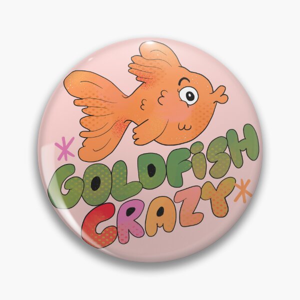Item preview, Goldfish Crazy (Pink) designed and sold by yellowflowerhut.
