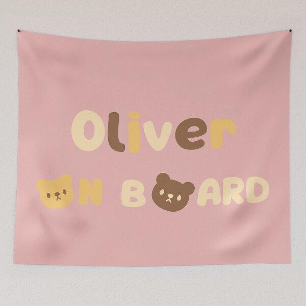 Item preview, Baby Oliver On Board designed and sold by Digit-by-C.