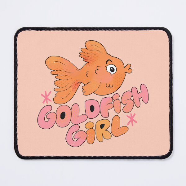 Item preview, Goldfish Girl (Peach) designed and sold by yellowflowerhut.