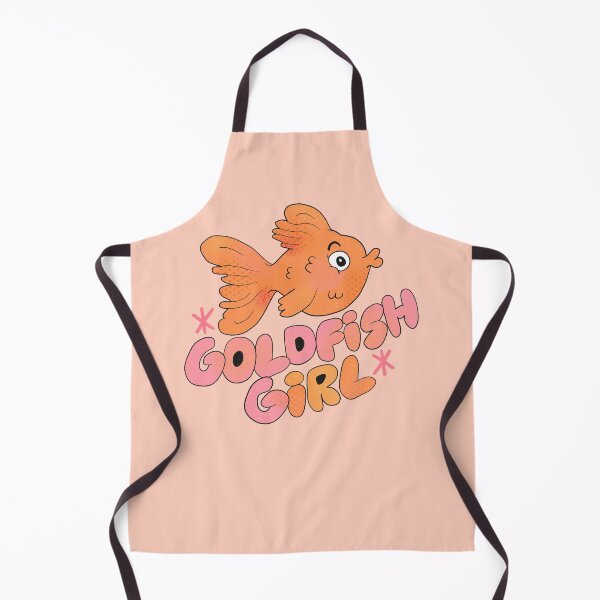 Item preview, Goldfish Girl (Peach) designed and sold by yellowflowerhut.
