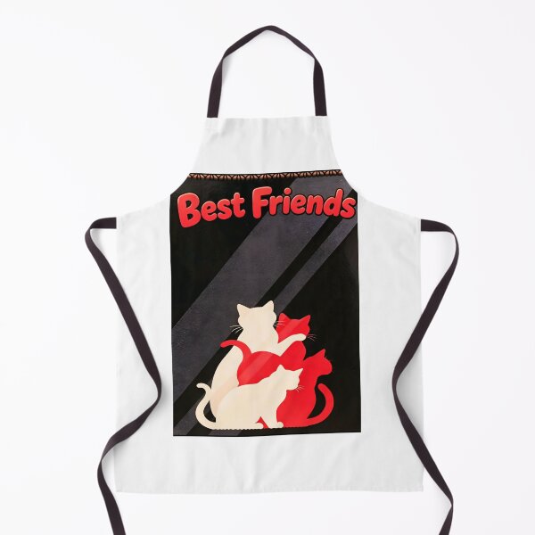 Item preview, Best friends cat silhouette designed and sold by UniFound.