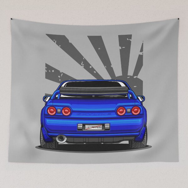 Item preview, Monster Skyline GT-R R32 (Bayside Blue) designed and sold by JioojiProject.