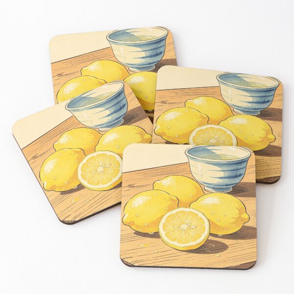 Item preview, Lemon Teacup Still Life designed and sold by synthoso.