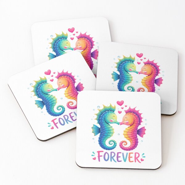 Item preview, Seahorses Forever designed and sold by KaSenArt26.