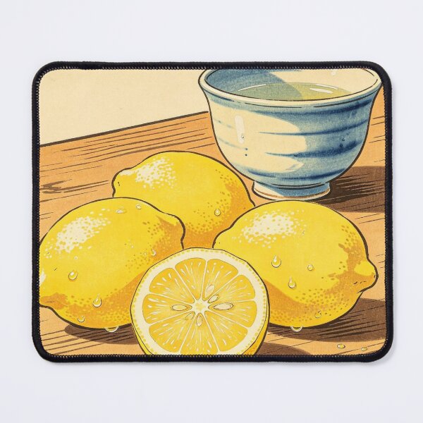 Item preview, Lemon Teacup Still Life designed and sold by synthoso.