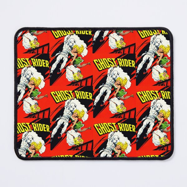 Item preview, Retro Ghost Rider Comic – Classic 50s Superhero Rescue Scene designed and sold by Analog Aura .