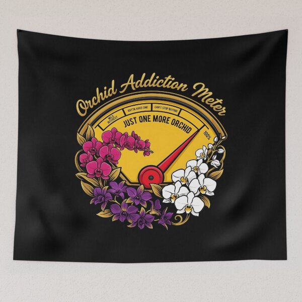 Item preview, Just One More Orchid Humorous Orchid Gift for Orchid Lovers designed and sold by Redgiant87x.