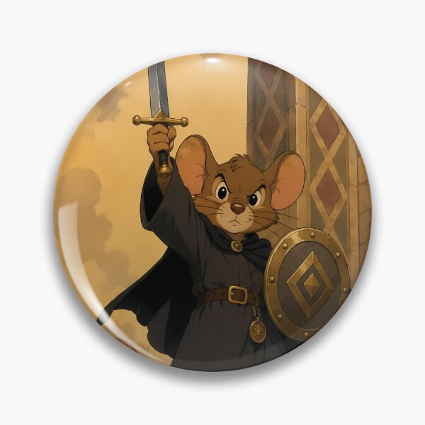 Item preview, Mouse Knight Rising – Fantasy Warrior Mouse Medieval Art designed and sold by  Hollow Moon Studios..