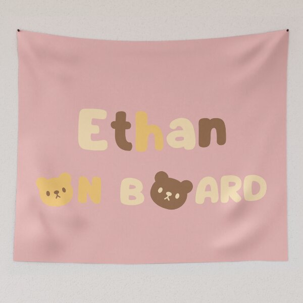 Item preview, Baby Ethan On Board designed and sold by Digit-by-C.