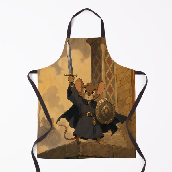 Item preview, Mouse Knight Rising – Fantasy Warrior Mouse Medieval Art designed and sold by Hollow Moon Studios..