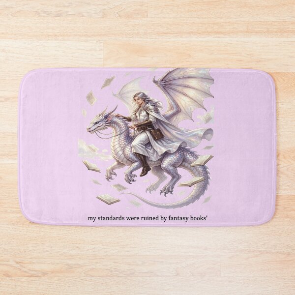 Item preview, My Standards Were Ruined By Fantasy Books | Dragon Fantasy Reader Design designed and sold by BookedAndDesign.