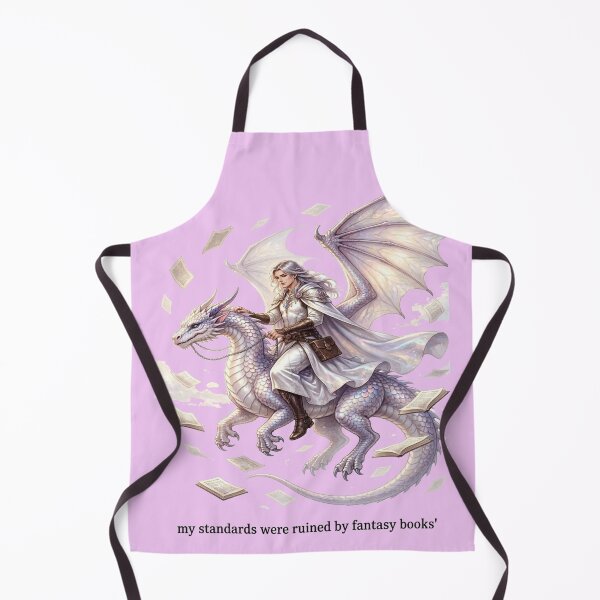 Item preview, My Standards Were Ruined By Fantasy Books | Dragon Fantasy Reader Design designed and sold by BookedAndDesign.