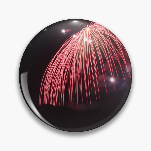 Item preview, Fireworks Burst Over Dark Sky, Long Exposure Celebration Night Display designed and sold by Nmallia.