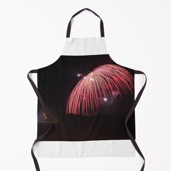 Item preview, Fireworks Burst Over Dark Sky, Long Exposure Celebration Night Display designed and sold by Nmallia.