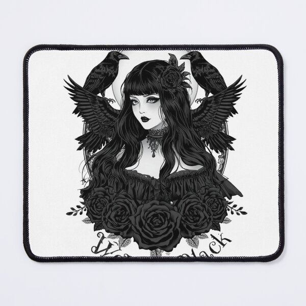 Item preview, Wednesday We Wear Black Gothic Black Cat Dark Academia T-Shirt designed and sold by Vvmd.