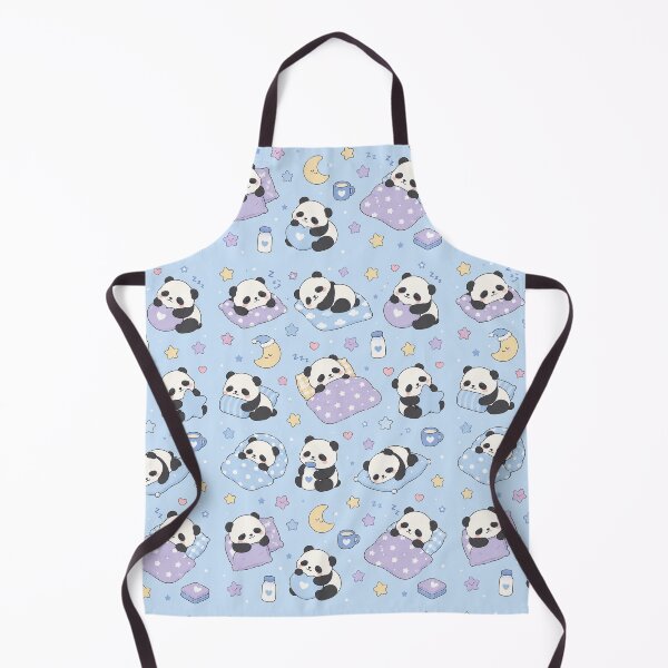 Item preview, Sleepy Panda Pillow Party Kawaii Pattern designed and sold by Soft Berry Studio.