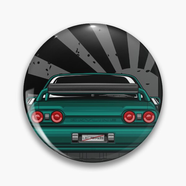 Item preview, Monster Skyline GT-R R32 (Green Emerald) designed and sold by JioojiProject.