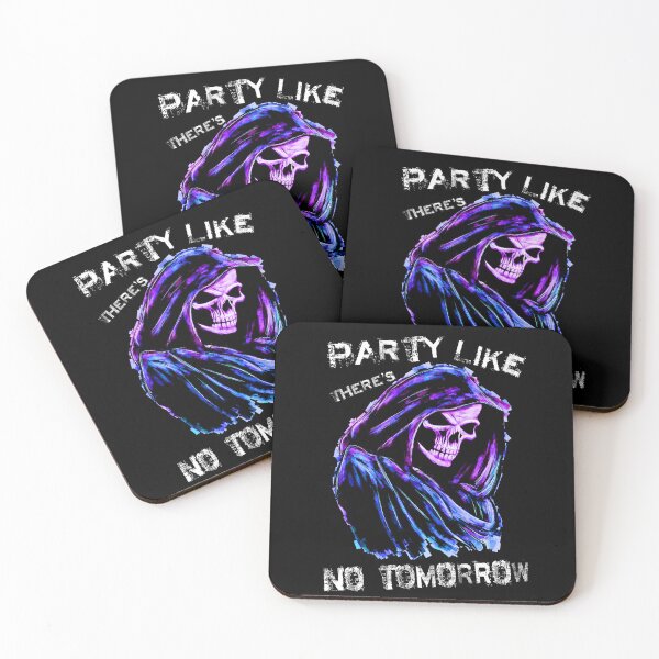Item preview, Party Like There's No Tomorrow Grim Reaper designed and sold by Zenvie.