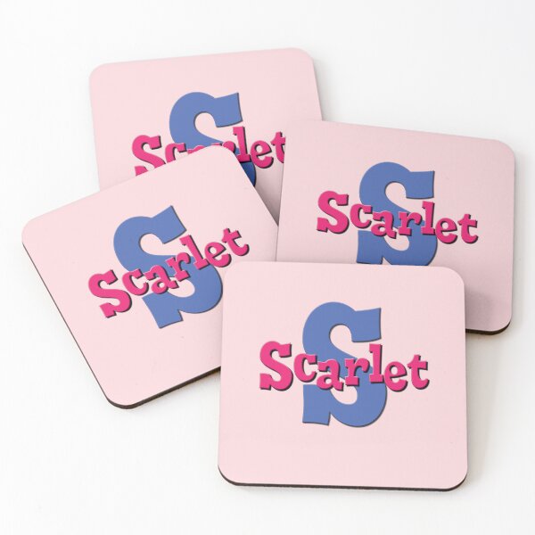 Item preview, S is for Scarlet, Girl’s and Woman's Name and Initial  designed and sold by CharlottePlaceArt.
