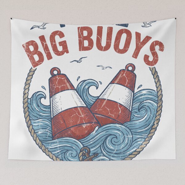 Item preview, I Like Big Buoys designed and sold by StudioKuchiran.