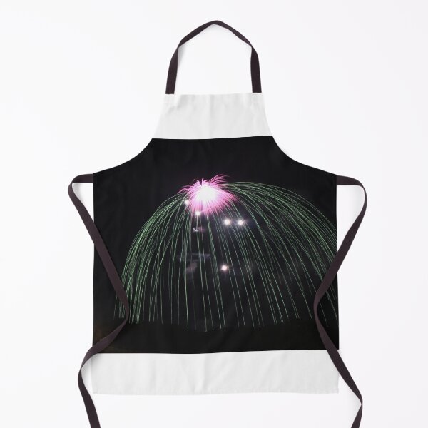 Item preview, Fireworks Burst Over Dark Sky, Long Exposure Celebration Night Display designed and sold by Nmallia.
