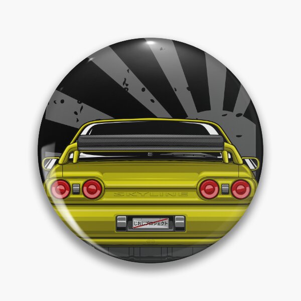 Item preview, Monster Skyline GT-R R32 (Yellow Glossy) designed and sold by JioojiProject.
