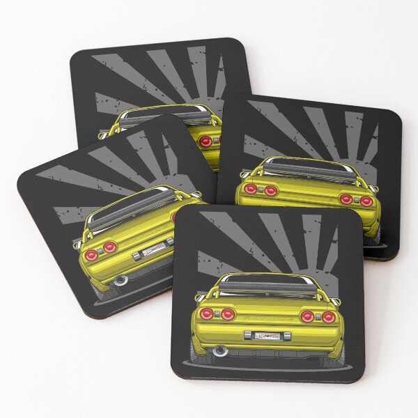 Item preview, Monster Skyline GT-R R32 (Yellow Glossy) designed and sold by JioojiProject.