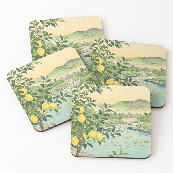 Item preview, Lemon River Summer Trees designed and sold by synthoso.