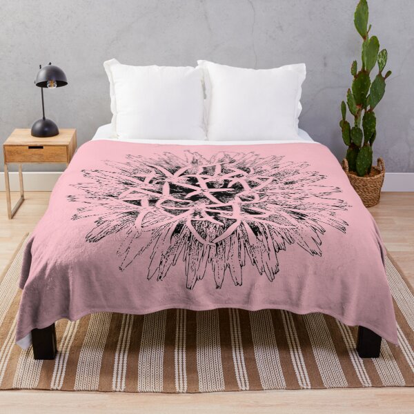 Item preview, Thistle - (#FFC1CC) designed and sold by The Stippler Process.