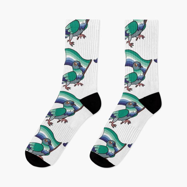 Item preview, Gay Pigeon pride designed and sold by LeifrogDesigns.