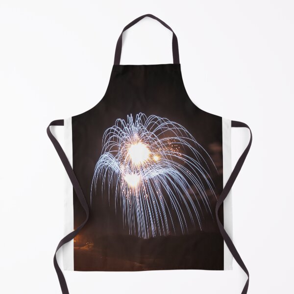 Item preview, Fireworks Burst Over Dark Sky, Long Exposure Celebration Night Display designed and sold by Nmallia.