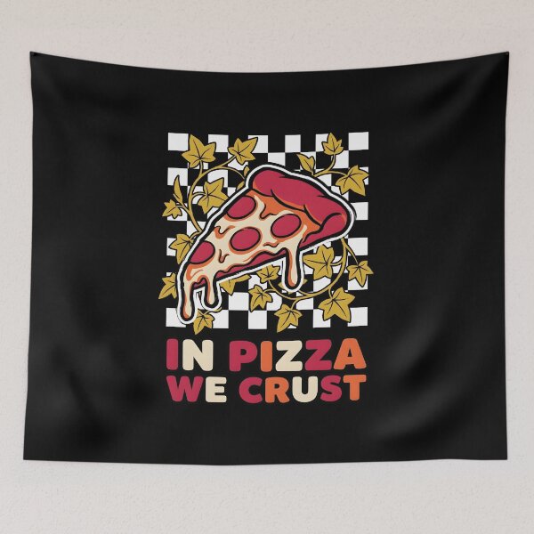 Item preview, Retro 1980s Pop Art Pepperoni Pizza Slice Graphic designed and sold by EKHOAISTORE.