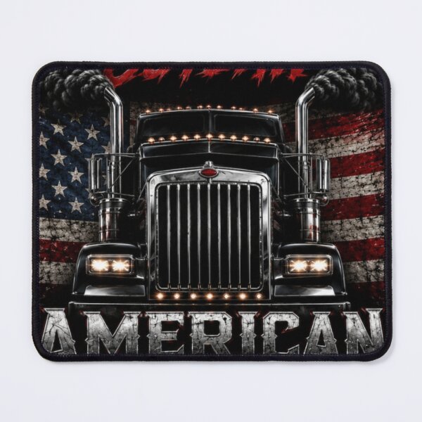 Item preview, Diesel Outlaw American Iron – Patriotic Semi Truck Trucker T-Shirt | USA Flag Big Rig Graphic designed and sold by 18 Life Outlaw.