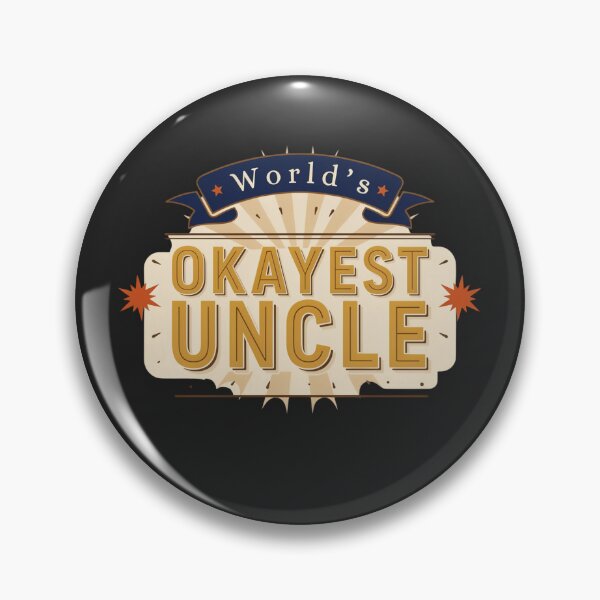 Item preview, World’s Okayest Uncle Funny Uncle Gift Design designed and sold by GiftLore Studio.
