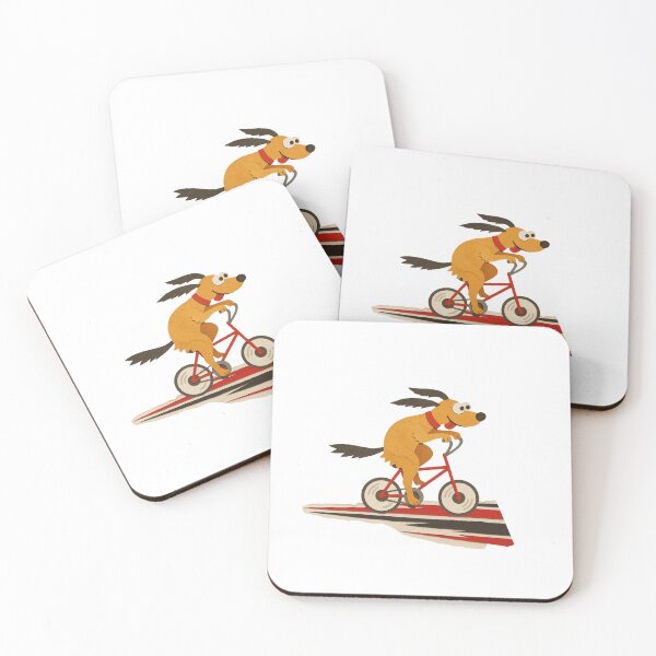 Item preview, Speedy Cycling Dog Sticker designed and sold by Siti Hoiriyah.