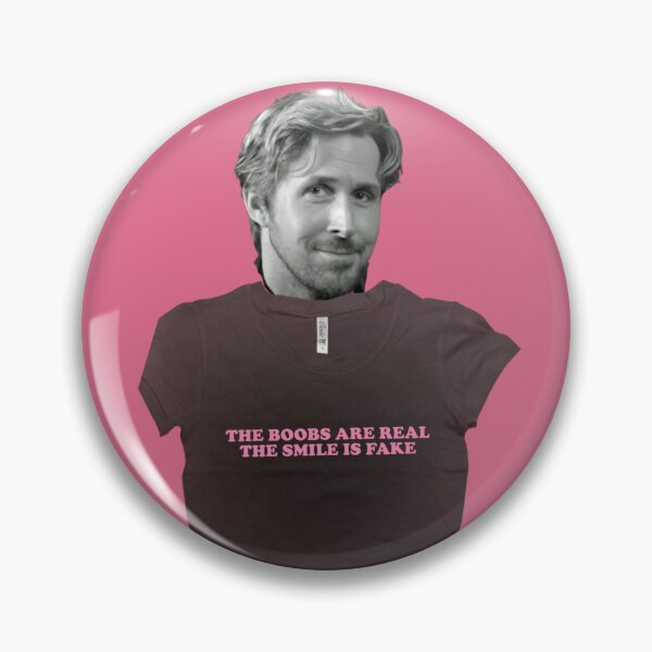 Item preview, Ryan Gosling The Boobs Are Real Meme designed and sold by StudioIzmir.