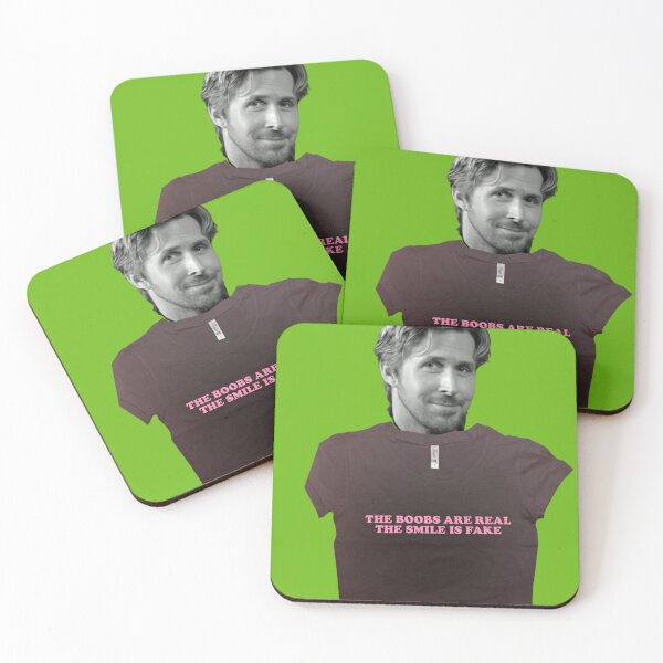Item preview, Ryan Gosling The Boobs Are Real Meme designed and sold by StudioIzmir.