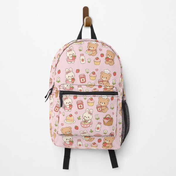 Item preview, Cute Bunny Lemon Bakery Kawaii Pattern designed and sold by Soft Berry Studio.