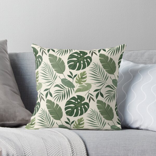 Item preview, Seamless Monstera Tropical Leaves Pattern designed and sold by ubeyeart.