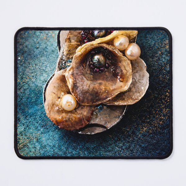 Item preview, Golden Seashell Pearl Coastal Decor designed and sold by OraMare.
