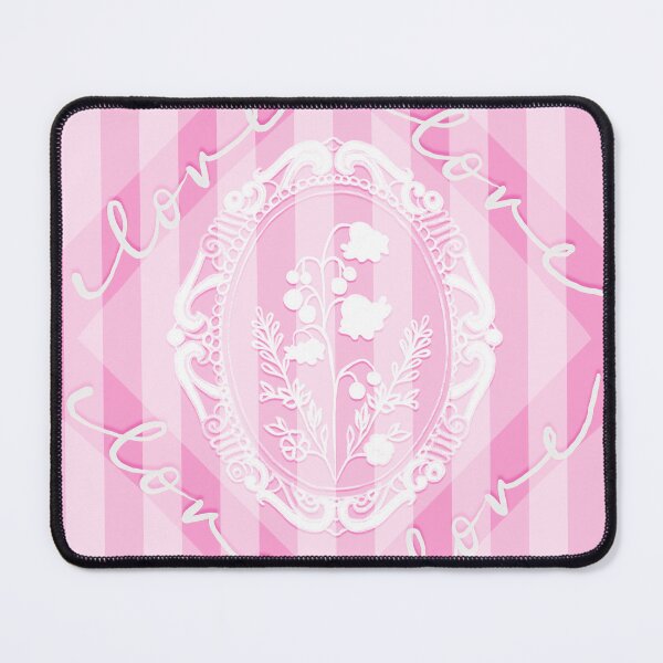 Item preview, My Gothic Romance – Victorian Cameo Bow Pattern in Pink Black and Crimson designed and sold by VirtuallyCreativ .