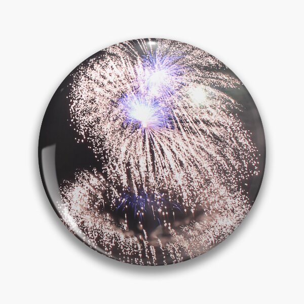 Item preview, Fireworks Burst Over Dark Sky, Long Exposure Celebration Night Display designed and sold by Nmallia.