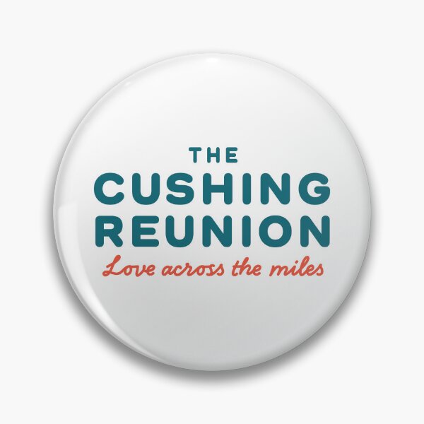 Item preview, Cushing Reunion Text Teal Red designed and sold by lightshipdesign.