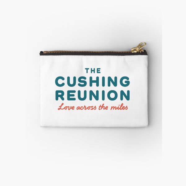 Item preview, Cushing Reunion Text Teal Red designed and sold by lightshipdesign.